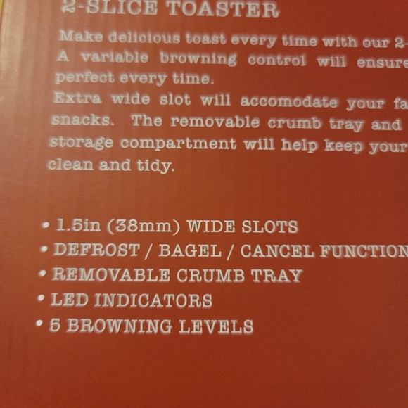 Rae Dunn Toaster - Picture 3 of 3